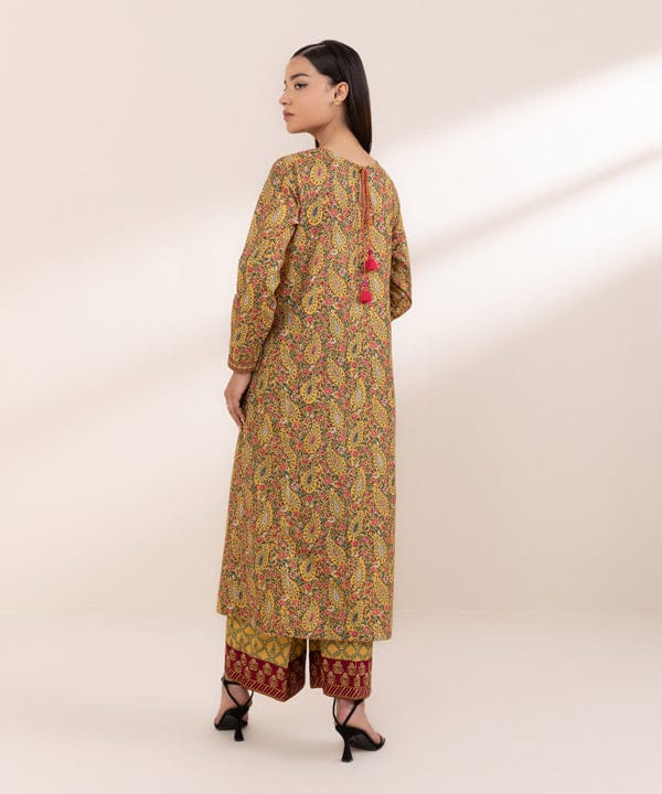 Long Frock Lawn  Brown