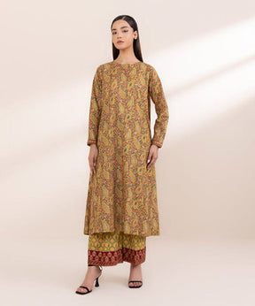 Long Frock Lawn  Brown